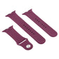 Frendorf | Für Apple Watch Series 10 42mm / 9&8&7 41mm / SE 3&SE 2&6&SE&5&4 40mm / 3&2&1 38mm 3 in 1 Gummi-Uhrenarmband mit Dornschließe (Violett)