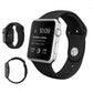 Frendorf | Für Apple Watch Series 10 42mm / 9&8&7 41mm / SE 3&SE 2&6&SE&5&4 40mm / 3&2&1 38mm 3 in 1 Gummiuhrband mit Dornschließe (Blau)