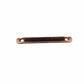 Frendorf | Für Apple Watch 42 / 44 / 45mm Metallarmband Connector Metall Schnalle, Paar (Roségold)