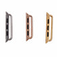 Frendorf | Für Apple Watch 42 / 44 / 45mm Metallarmband Connector Metall Schnalle, Paar (Roségold)