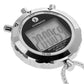 Frendorf | PS528 Metall-Stoppuhr Professioneller Chronograph Handheld Digital LCD Sportzähler Timer mit Band