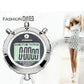 Frendorf | PS528 Metall-Stoppuhr Professioneller Chronograph Handheld Digital LCD Sportzähler Timer mit Band