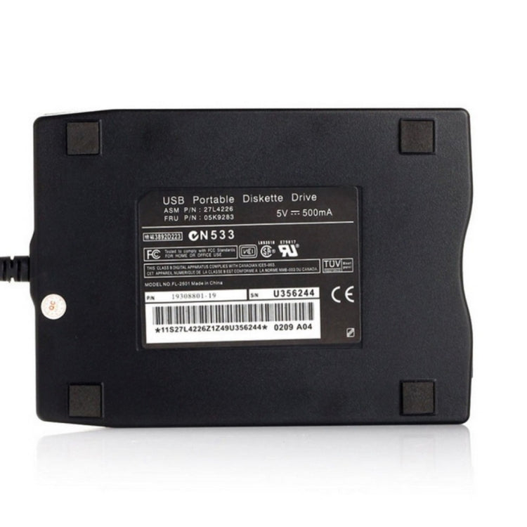 Frendorf | 3,5 Zoll 1,44MB FDD Tragbares USB Externes Diskettenlaufwerk für Laptop, Desktop