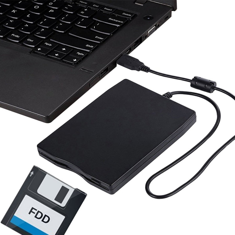 Frendorf | 3,5 Zoll 1,44MB FDD Tragbares USB Externes Diskettenlaufwerk für Laptop, Desktop