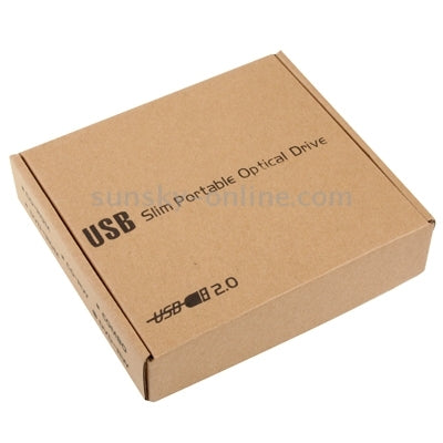 Frendorf | Laptop USB 2.0 Slim Tragbares Optisches DVD / CD beschreibbares Laufwerk (SATA)