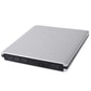 Frendorf | USB 3.0 Aluminiumlegierung tragbares DVD / CD wiederbeschreibbares Blu-ray-Laufwerk für 12,7 mm SATA ODD / HDD, Plug and Play (Silber)