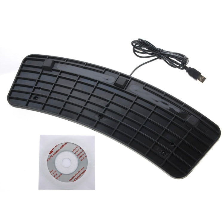 Frendorf | PC USB Triple Action Fußschalter (Schwarz)