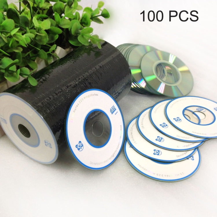 Frendorf | 8cm Blank Mini CD-R, 225MB/25min, 100 Stück in einer Verpackung, der Preis gilt für 100 Stück