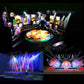 Digital LED RGB Kristall Magische Ball Bühnen Effekt Licht, DMX Party Disco DJ Bar Farbige Muster Beleuchtung