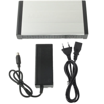 Frendorf | High Speed 3.5 Zoll HDD SATA & IDE externes Gehäuse, Unterstützung USB 2.0 (Silber)