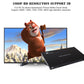Frendorf | 1 x 8 Full HD 1080P HDMI Splitter mit Schalter, V1.4 Version, Unterstützung für 3D & 4K x 2K (Schwarz)