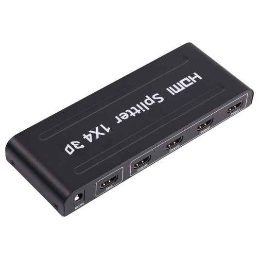 Frendorf | 1080P 1x4 HDMI Splitter, 1.4 Version, EU Stecker(Schwarz)