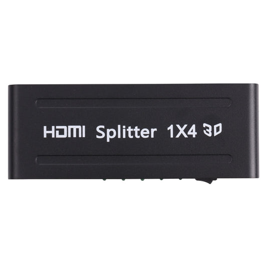 Frendorf | 1080P 1x4 HDMI Splitter, 1.4 Version, EU Stecker(Schwarz)