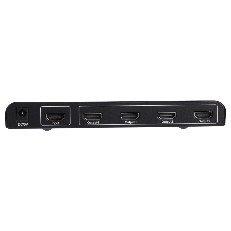 Frendorf | 1080P 1x4 HDMI Splitter, 1.4 Version, EU Stecker(Schwarz)