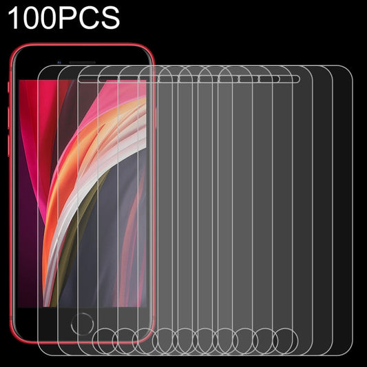 Frendorf | 100 PCS für iPhone SE & 5 & 5S & 5C 0.26mm 9H Oberflächenhärte 2.5D Explosionsgeschütztes gehärtetes Glasfilm