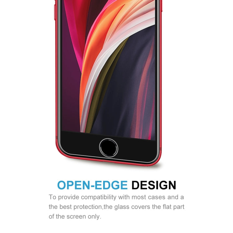 Frendorf | 100 PCS für iPhone SE & 5 & 5S & 5C 0.26mm 9H Oberflächenhärte 2.5D Explosionsgeschütztes gehärtetes Glasfilm