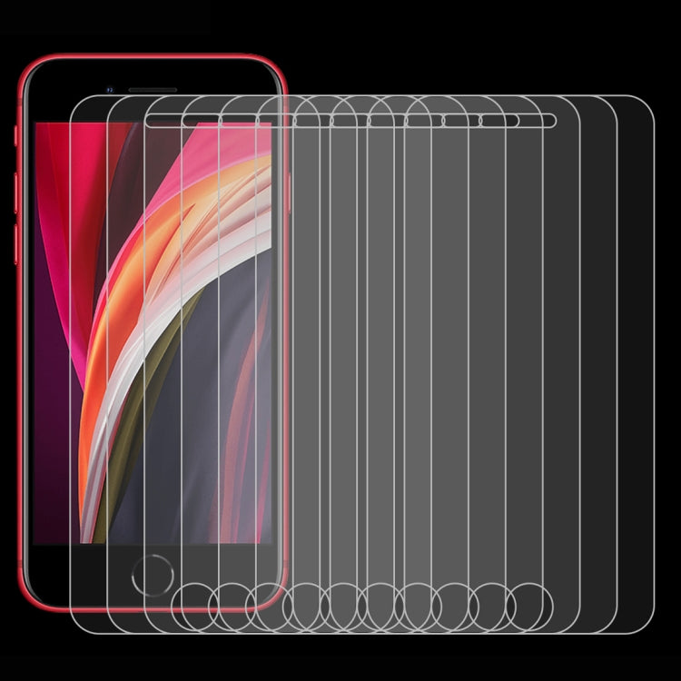 Frendorf | 100 PCS für iPhone SE & 5 & 5S & 5C 0.26mm 9H Oberflächenhärte 2.5D Explosionsgeschütztes gehärtetes Glasfilm