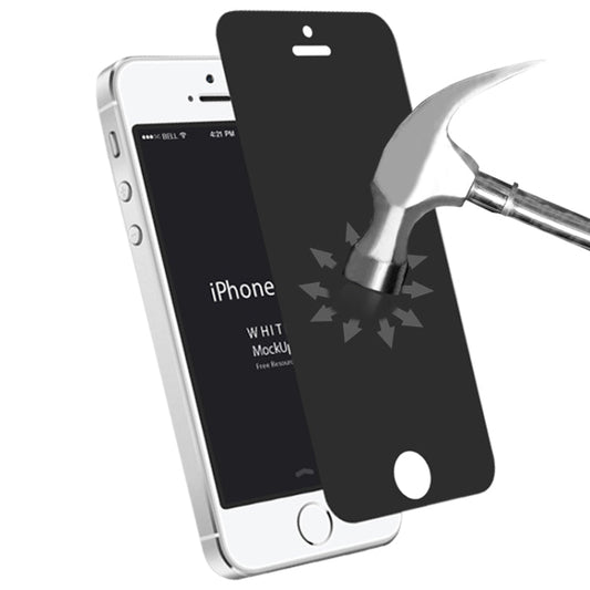Frendorf | 0,4 mm 9H Oberflächenhärte 180 Grad Datenschutz Anti-Glanz Bildschirmschutz für iPhone 5 & 5S