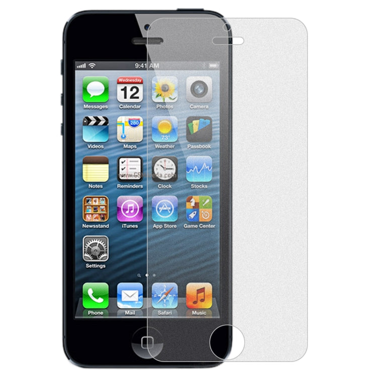 Frendorf | 10 PCS Nicht-Komplett Matt Frosted gehärtetes Glas Folie für iPhone 5 / 5S / 5C