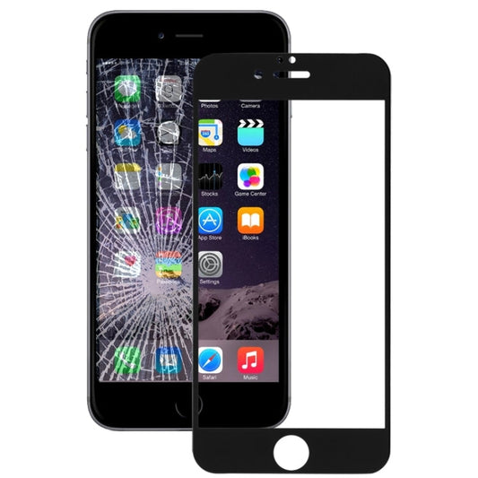 Frendorf | 0.3mm Vollbild-Tempered-Glas-Folie für iPhone 6 (Schwarz)