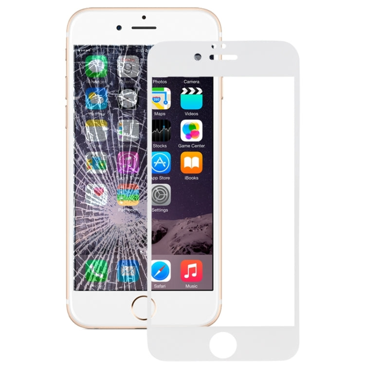 Frendorf | 0.3mm Full-Screen gehärtetem Glasfilm für iPhone 6 (Weiß)