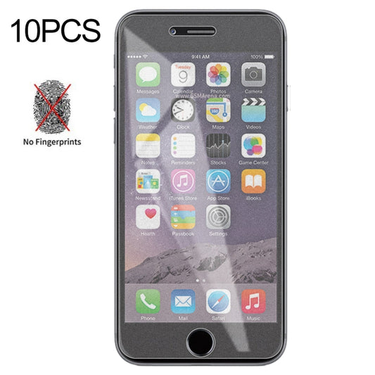 Frendorf | 10 Stk. Non-Full Matte Frosted Tempered Glass Film für iPhone 6 / 6S
