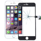 Frendorf | 0,26 mm 9H+ Oberflächenhärte 2.5d Vollbildabdeckung explosionssicher gehärtetes Glasfolie iPhone 6s Plus (schwarz) (Schwarz)