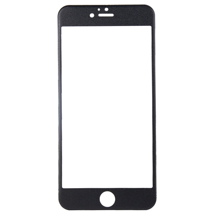 Frendorf | 0,26 mm 9H+ Oberflächenhärte 2.5d Vollbildabdeckung explosionssicher gehärtetes Glasfolie iPhone 6s Plus (schwarz) (Schwarz)