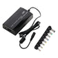 Frendorf | 100W Universal Laptop AC / DC Adapter, Bequeme Wechselspannung, mit USB 5V Port