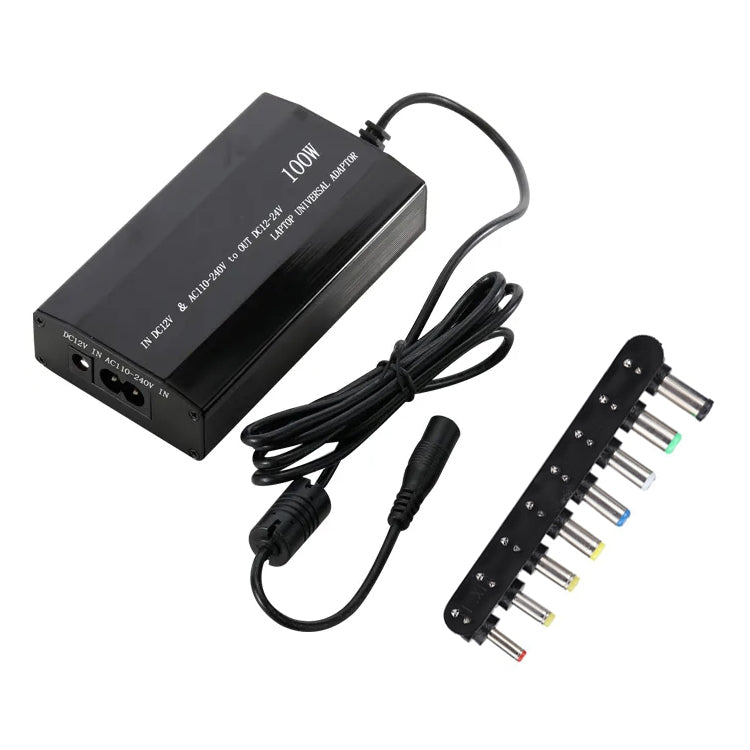 Frendorf | 100W Universal Laptop AC / DC Adapter, Bequeme Wechselspannung, mit USB 5V Port