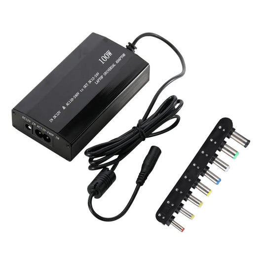 Frendorf | 100W Universal Laptop AC / DC Adapter, Bequeme Wechselspannung, mit USB 5V Port