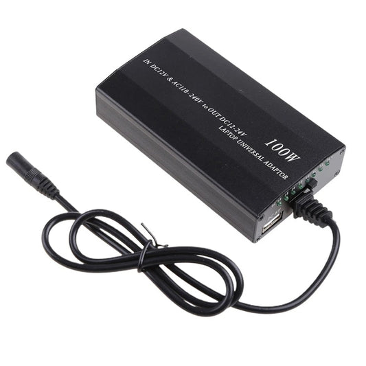 Frendorf | 100W Universal Laptop AC / DC Adapter, Bequeme Wechselspannung, mit USB 5V Port