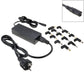 Frendorf | AU-90W+13 TIPS 90W Universeller AC-Netzadapter Ladegerät mit 13 Anschlusssteckern für Laptop Notebook, EU Stecker