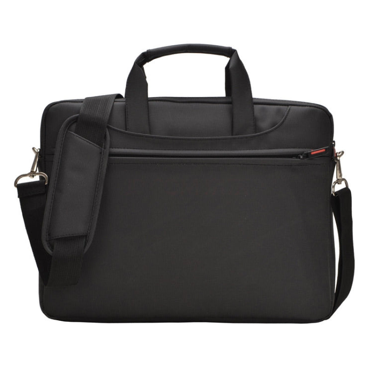 Frendorf | 15,6 Zoll Tragbare Ein Schulter Wasserdichte Nylon Laptop Tasche, Schwarz (301#)(Schwarz)
