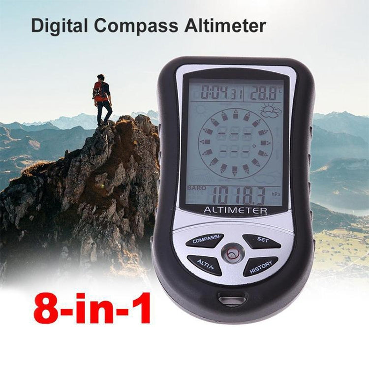 Frendorf | Digitaler Kompass Höhenmesser Barometer Thermo