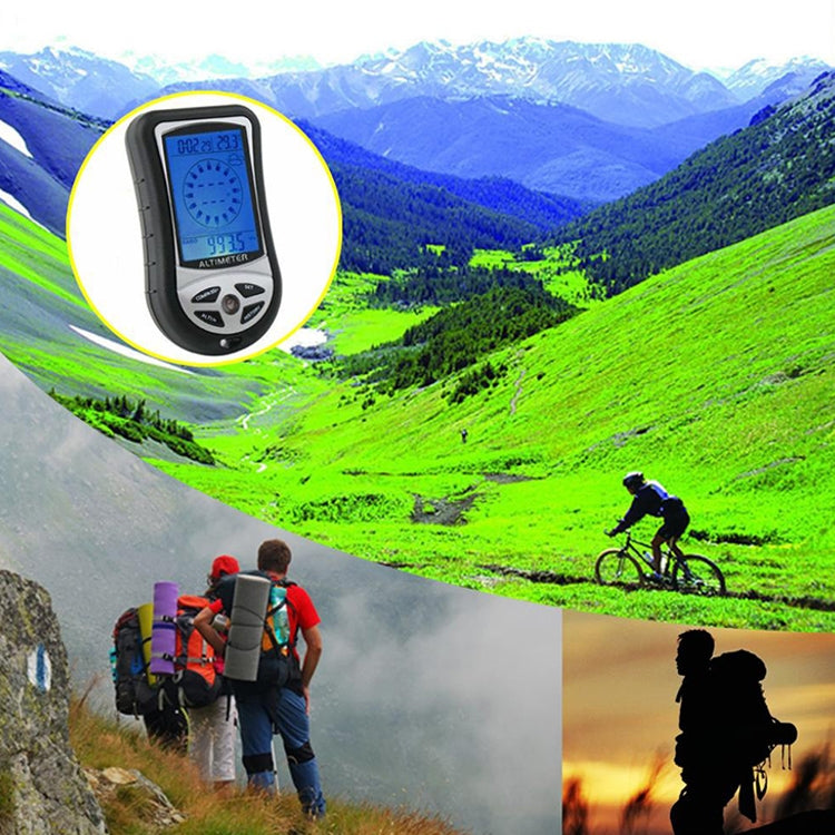 Frendorf | Digitaler Kompass Höhenmesser Barometer Thermo