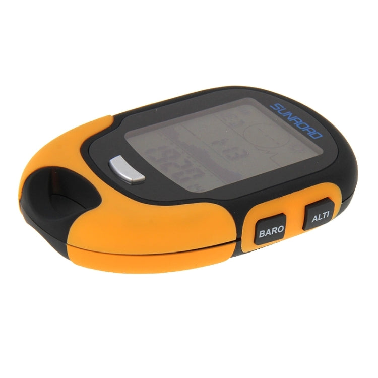 Frendorf | SUNROAD Multifunktions-LCD-Digital-Höhenmesser mit Kompass & Barometer & Thermometer & Hygrometer & Wettervorhersage & LED-Taschenlampe und Uhr