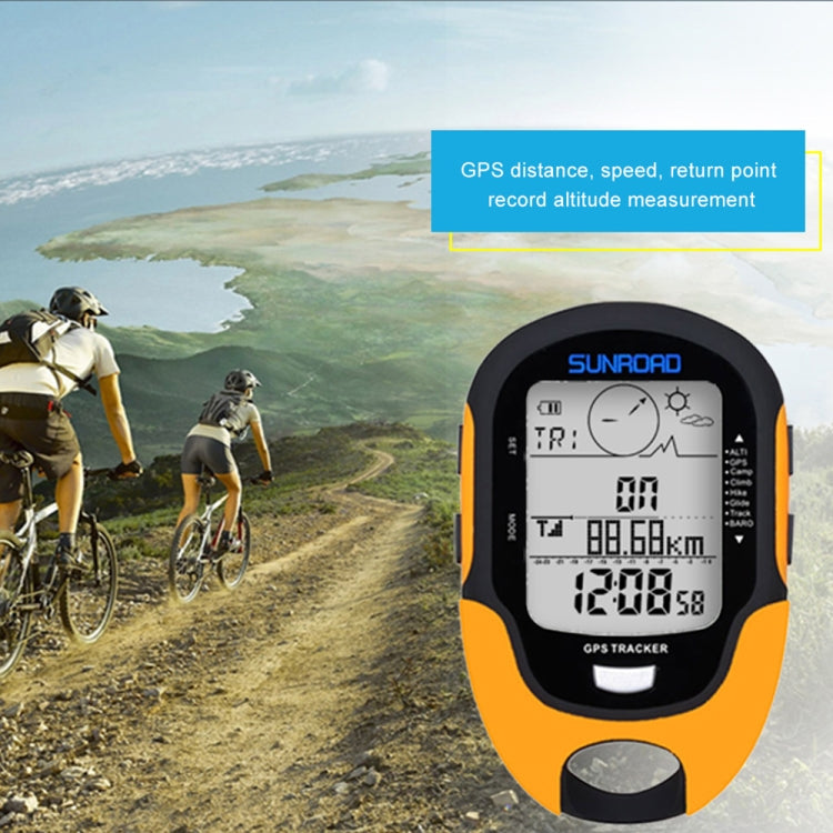 Frendorf | SUNROAD Multifunktions-LCD-Digital-Höhenmesser mit Kompass & Barometer & Thermometer & Hygrometer & Wettervorhersage & LED-Taschenlampe und Uhr