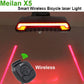 Frendorf | Meilan X5 Wireless Remote Control Laser Tail Lamp für Fahrrad, Wasserdichtigkeitsgrad: IPX4