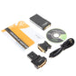 Frendorf | USB 2.0 zu VGA, DVI, HDMI Adapter, Auflösung: 1920*1080 (Schwarz)