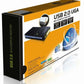 Frendorf | USB 2.0 zu VGA, DVI, HDMI Adapter, Auflösung: 1920*1080 (Schwarz)
