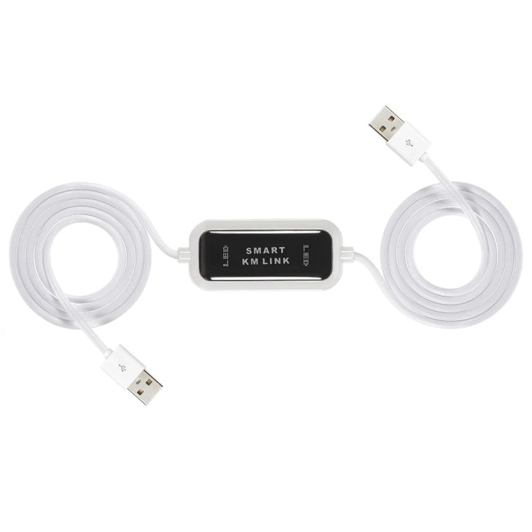 Frendorf | High Speed USB 2.0 Smart KM Link Kabel, PC zu PC Tastatur & Maus teilen, Plug and Play, Länge: 165cm