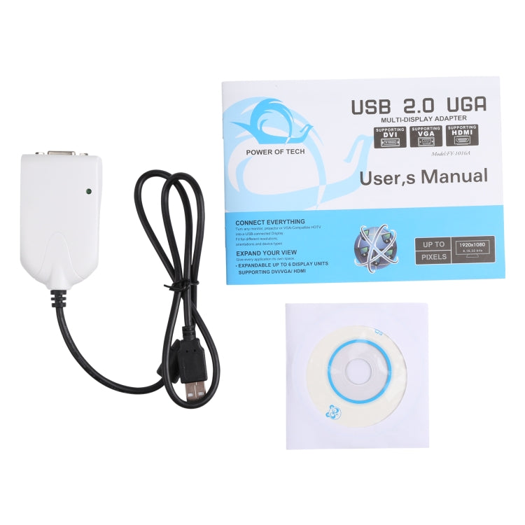 Frendorf | USB zu VGA Multi-Monitor / Multi-Display Adapter, USB 2.0 externe Grafikkarte