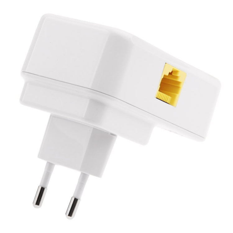 Frendorf | 2 PCS 500Mbps Powerline Netzwerk Mini Homeplug AV Ethernet Brücke, 7HP150, EU Stecker(Weiß)