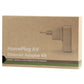 Frendorf | 2 PCS 500Mbps Powerline Netzwerk Mini Homeplug AV Ethernet Brücke, 7HP150, EU Stecker(Weiß)