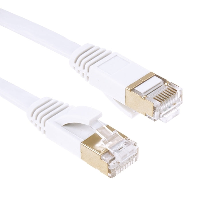 Frendorf | Vergoldetes Head CAT7 Hochgeschwindigkeits 10Gbps Ultra-dünnes Flaches Ethernet Netzwerk LAN Kabel(20m)