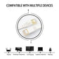 Frendorf | Vergoldetes Head CAT7 Hochgeschwindigkeits-10Gbps Ultra-dünnes Flach-Ethernet RJ45 Netzwerk LAN-Kabel (30m)