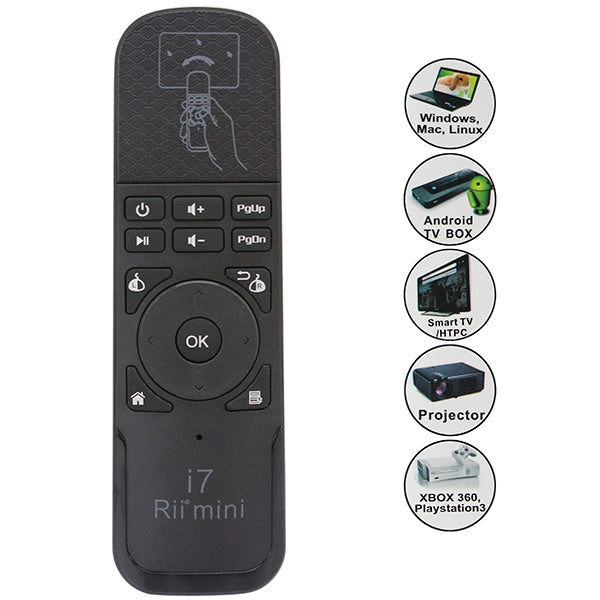 Frendorf | Rii i7 Mini Drahtlose Air Maus Tastatur Fernbedienung für HTPC / Android TV Box / Xbox360