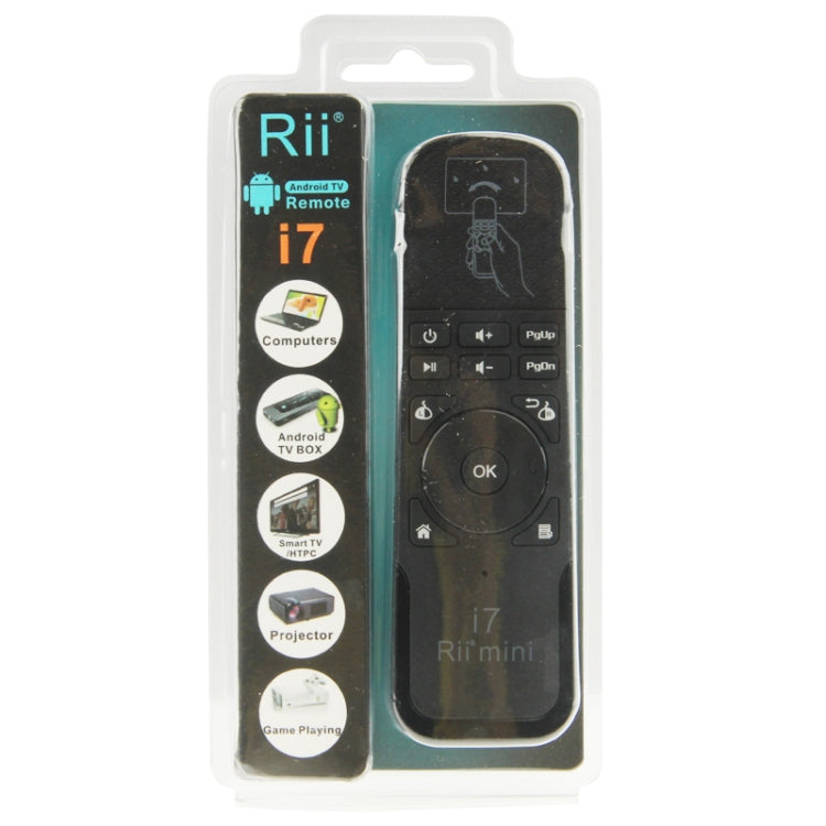 Frendorf | Rii i7 Mini Drahtlose Air Maus Tastatur Fernbedienung für HTPC / Android TV Box / Xbox360