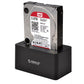 Frendorf | ORICO 6619US3 5Gbps Super Speed USB 3.0 zu SATA Festplatten-Dockingstation für 2,5 Zoll / 3,5 Zoll Festplatte (Schwarz)